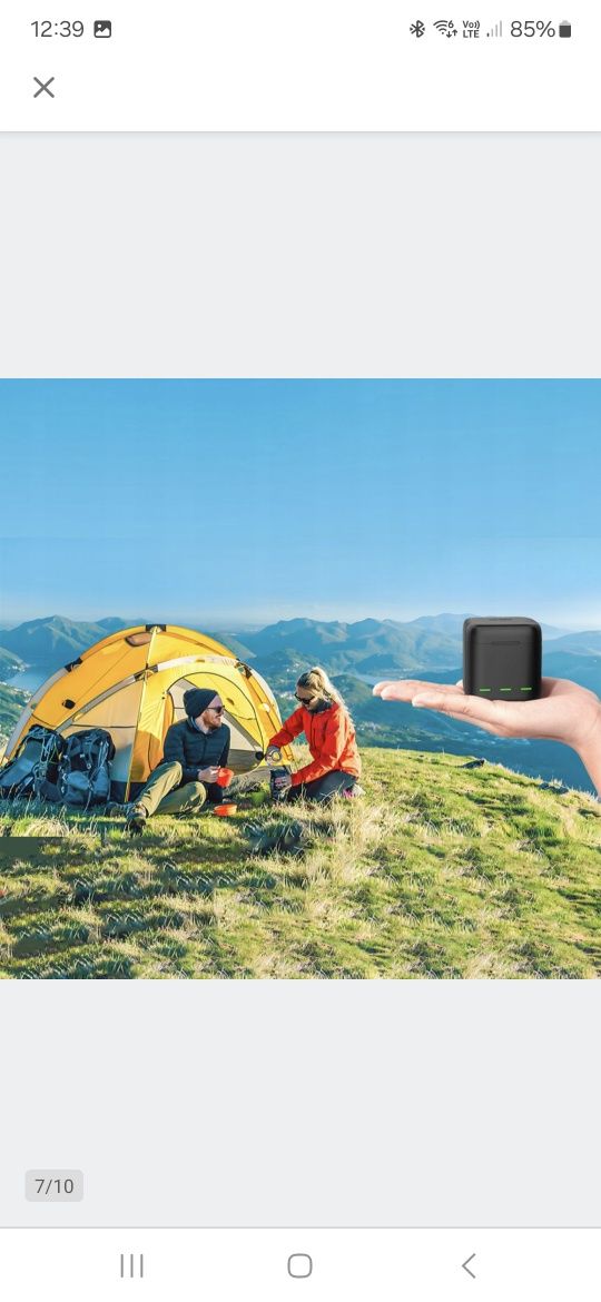 Ładowarka 3-kanałowa box Telesin dla GoPro Hero 9