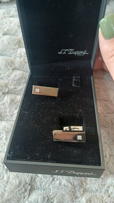 Запонки Dupont Paris бриллтант