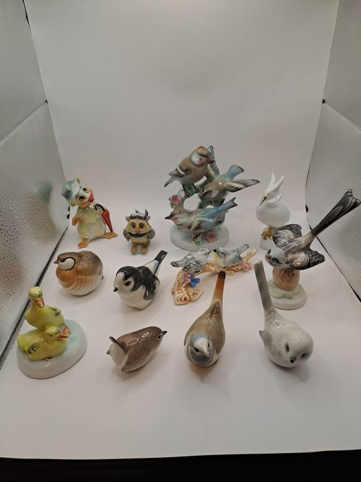 Статуетка. Статуэтка. Птица. Птиця. ЛФЗ.