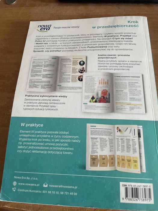 Krok w przedsiębiorczość, Nowa Era.