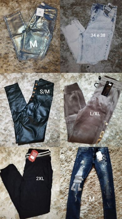 Calças Mulher, Vários Tamanhos