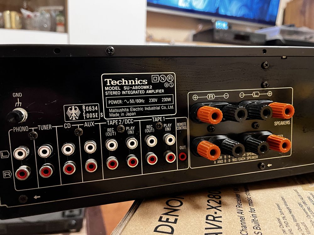 Technics  sprzedam komplet wzmacniacz i tuner. Cena stateczna 1100