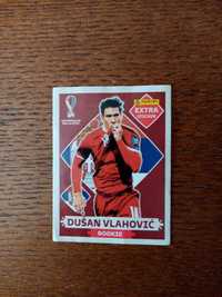 Cromo da coleção do Mundial Qatar 2022 - Vlahovic Base Extra Sticker