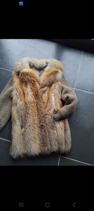 Casaco pele vintage