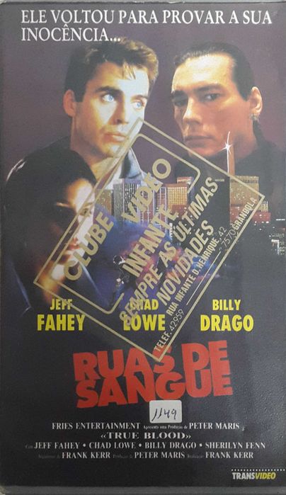 62° Pack de 8 filmes VHS