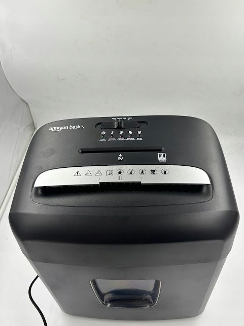 outlet amazon basics niszczarka do papieru c276-eu pojemność 15 l