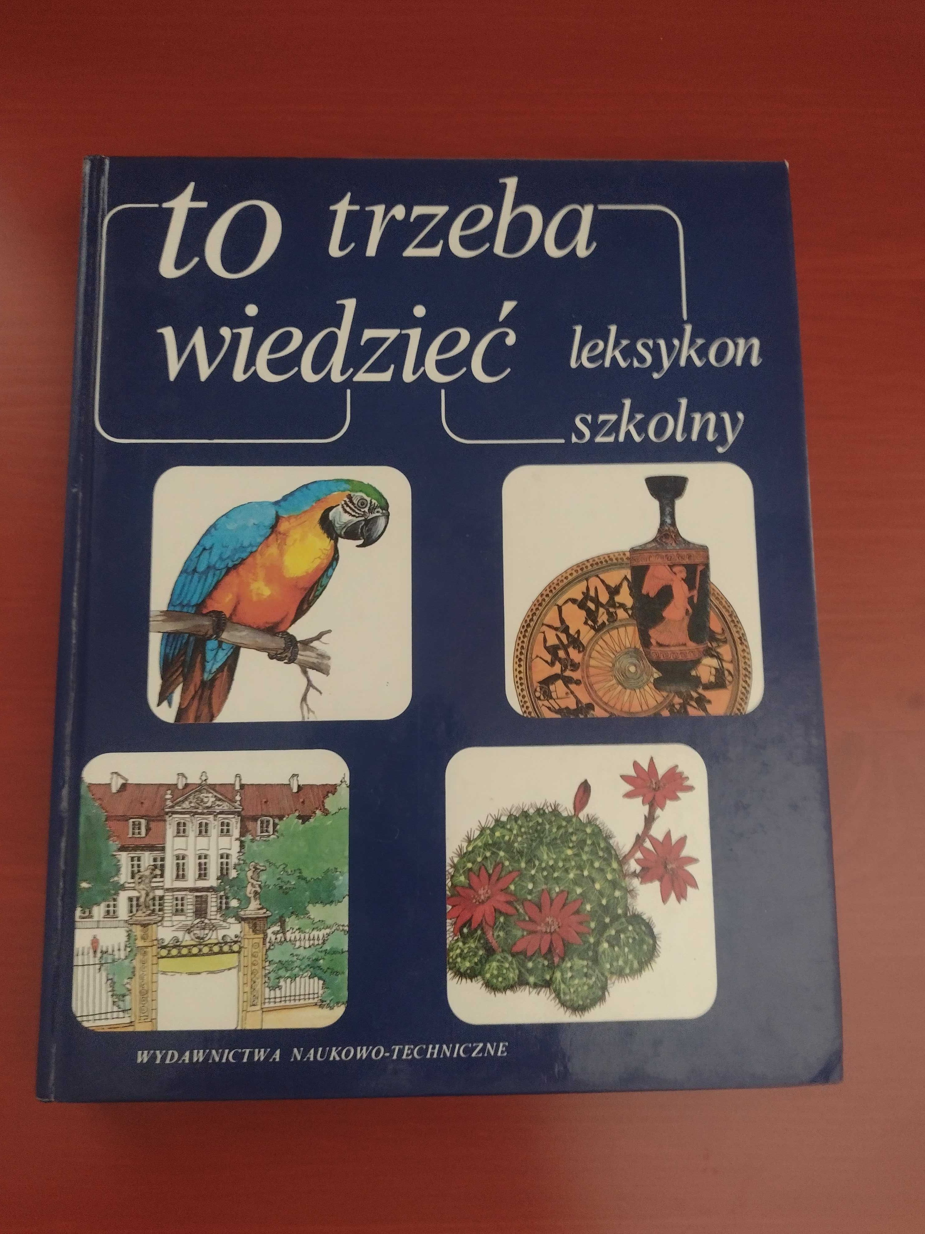 Książka To trzeba wiedzieć leksykon szkolny