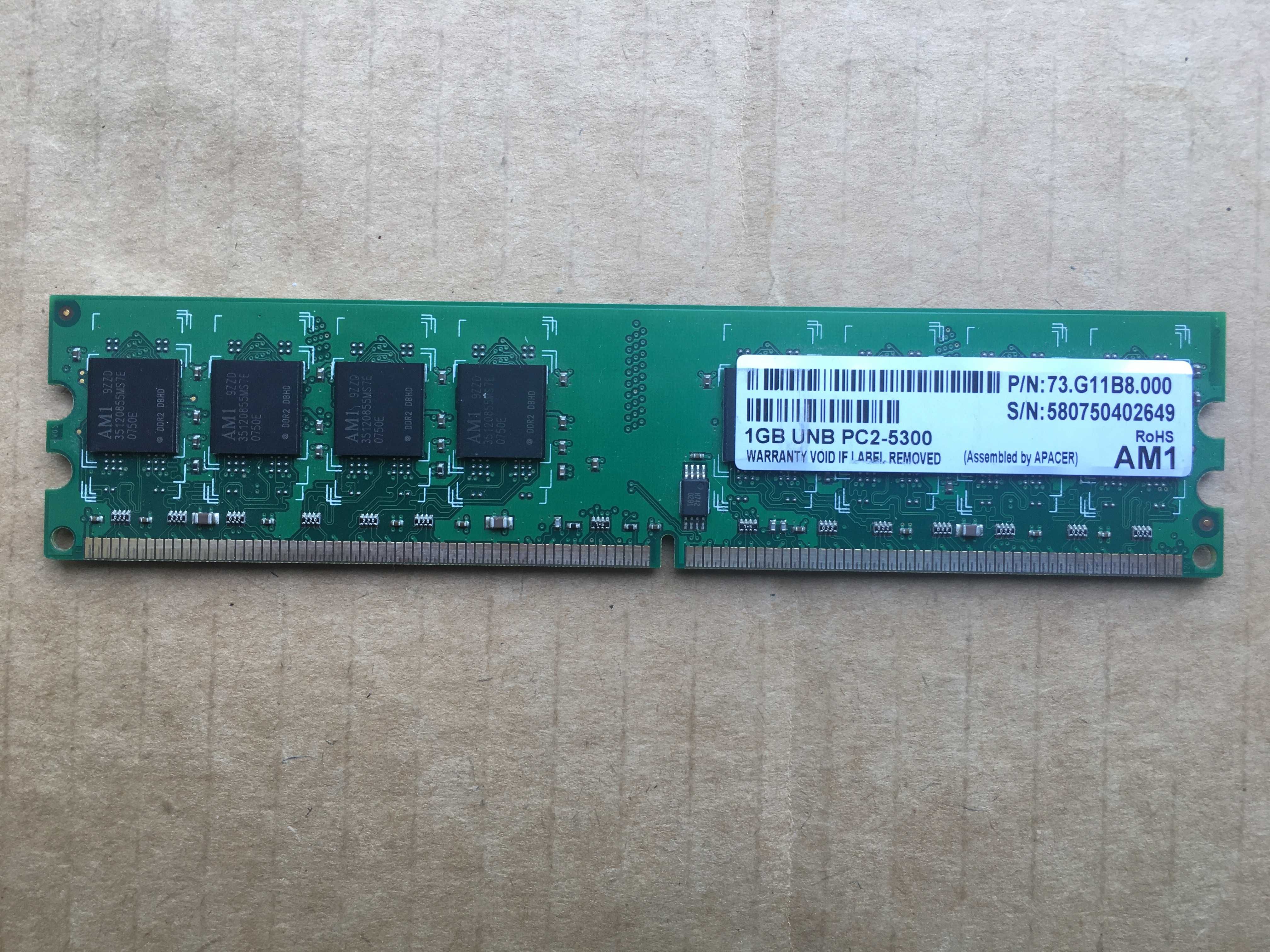 Оперативная память ddr2 1 Гб ( 1GB )