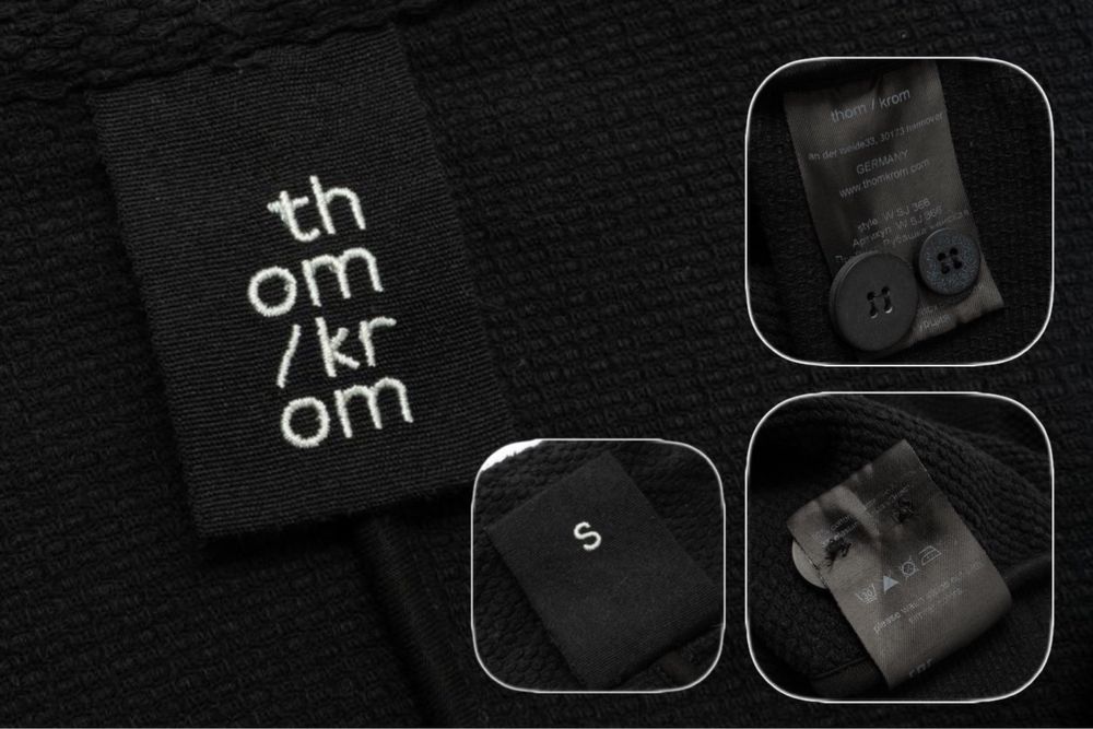 THOM KROM loose fit double pocket JACKET - BLACK жіночий піджак