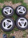 Saab 93 95 Opel koła felgi aluminiowe 15 5x110 et41 fi65 opony 185/65