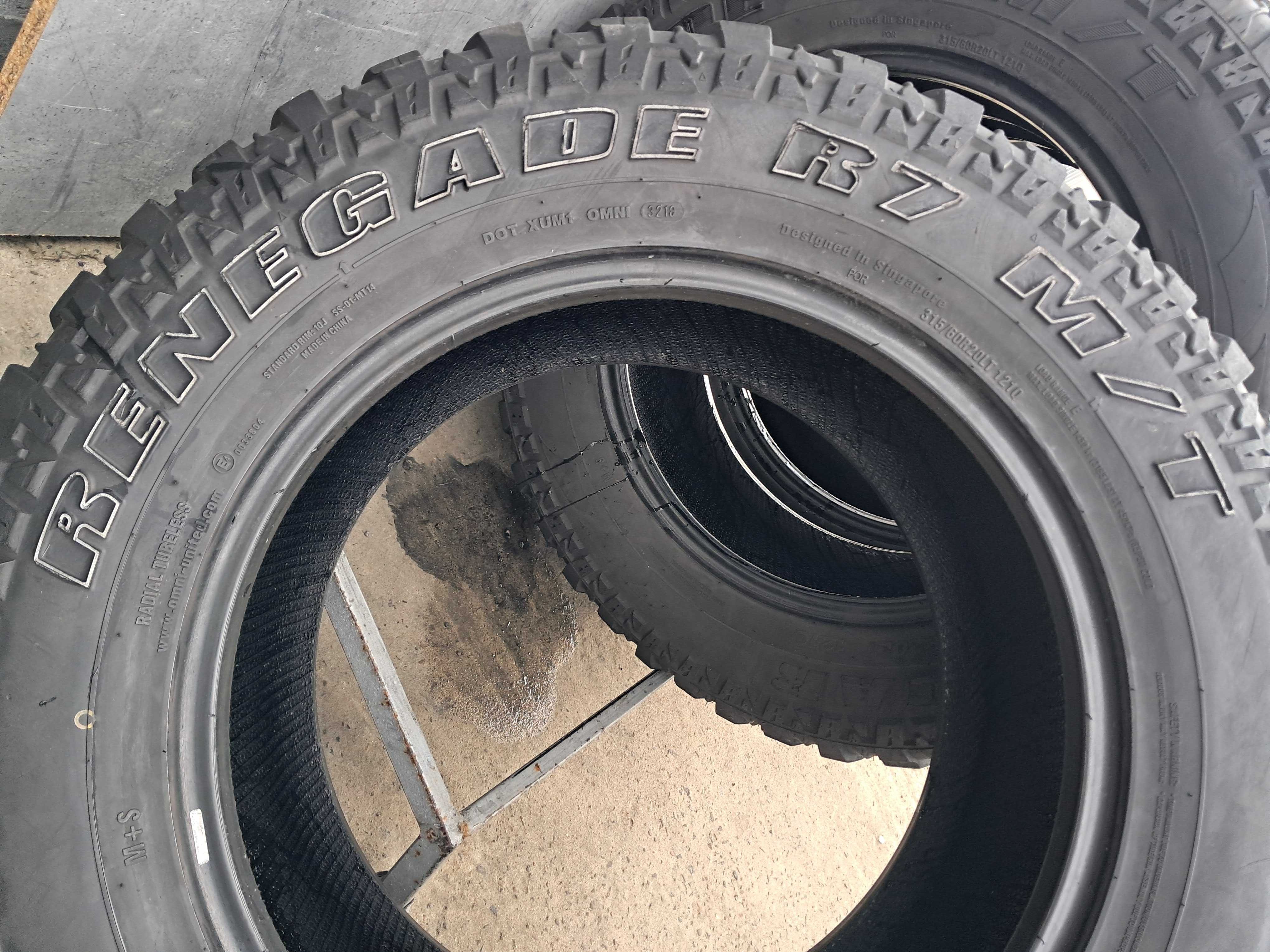 Резина всесезонна, 35x12.50 R20 Radar Renegade R7 MT (арт. 12636)