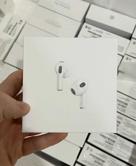 Бюджетные Беспроводные Наушники АирПодс 3 Люкс Качества +чехол