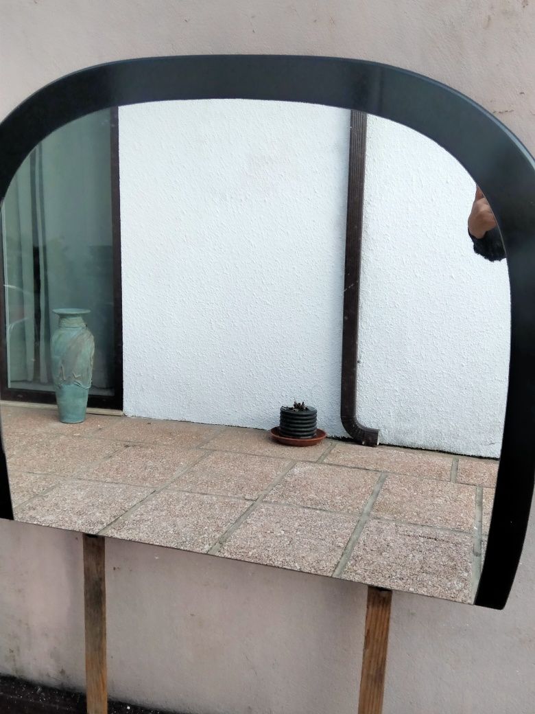 Espelho lacado preto