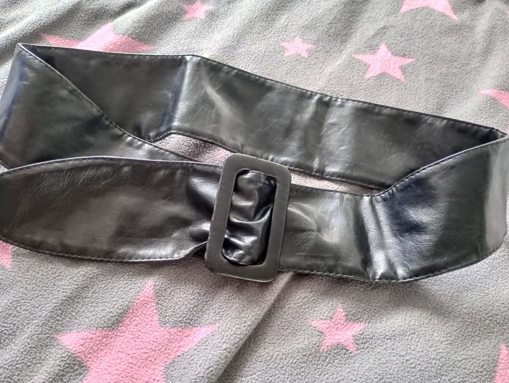 Pasek damski imitacja skóry