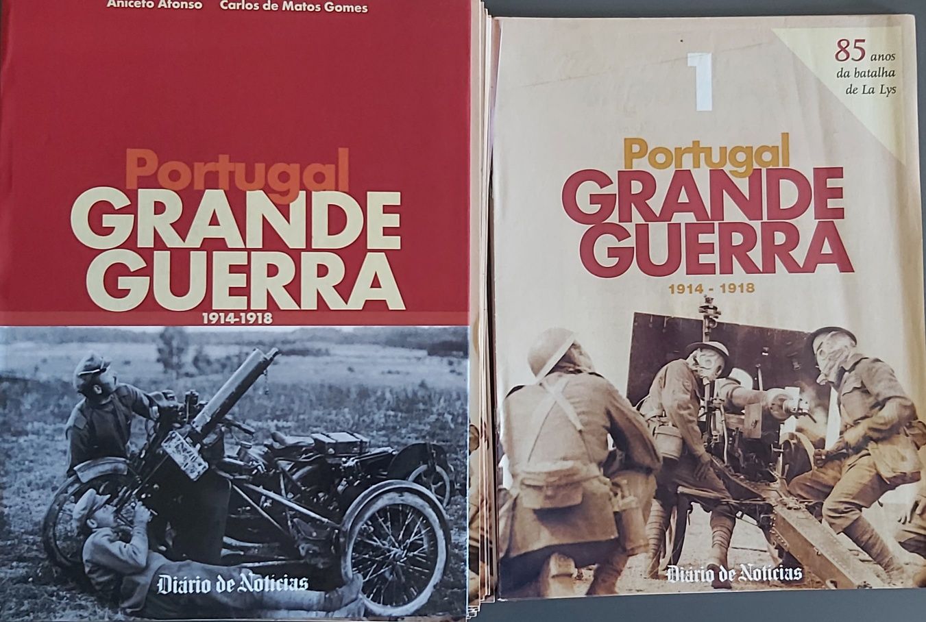 Portugal na Grande Guerra. Coleção completa de fascículos