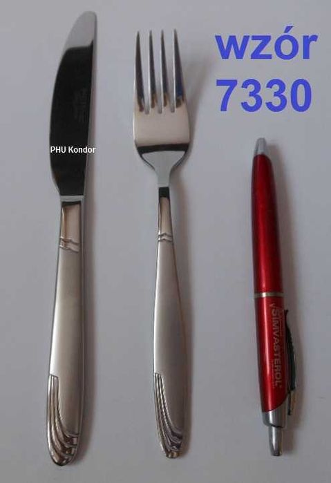 HOFFNER Zestaw sztućców 24 elementy Satyna, Komplet Sztućce 6 osobowe