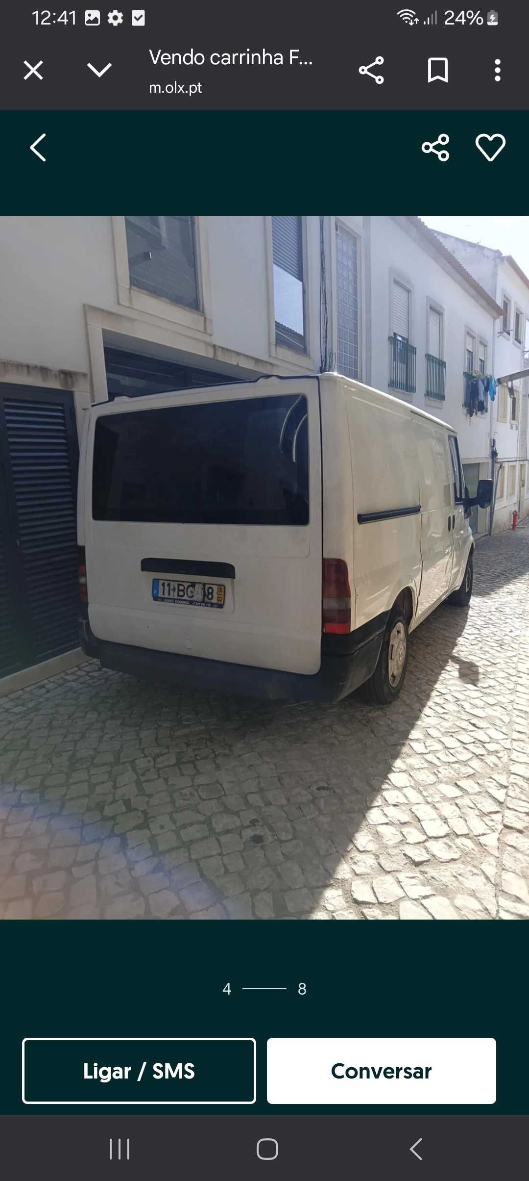 Vendo Ford trânsito