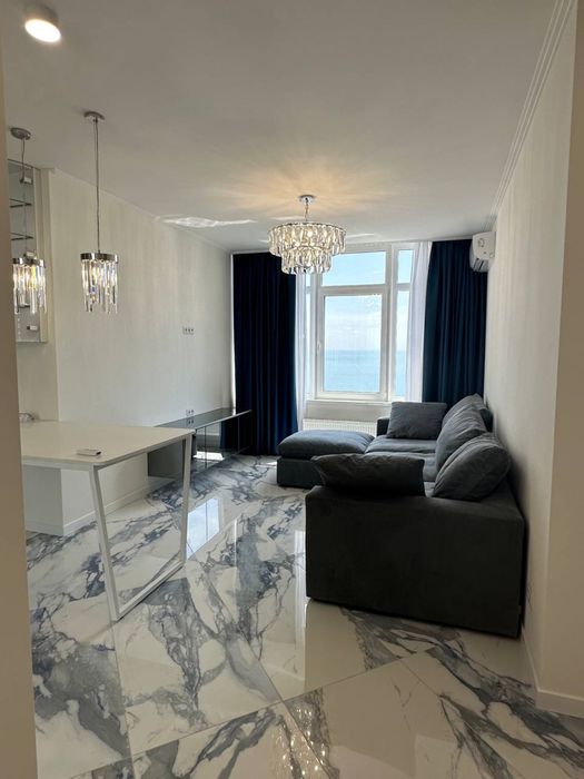 48 Жемчужина, Каманина, стильная квартира, дизайнерский ремонт, море!