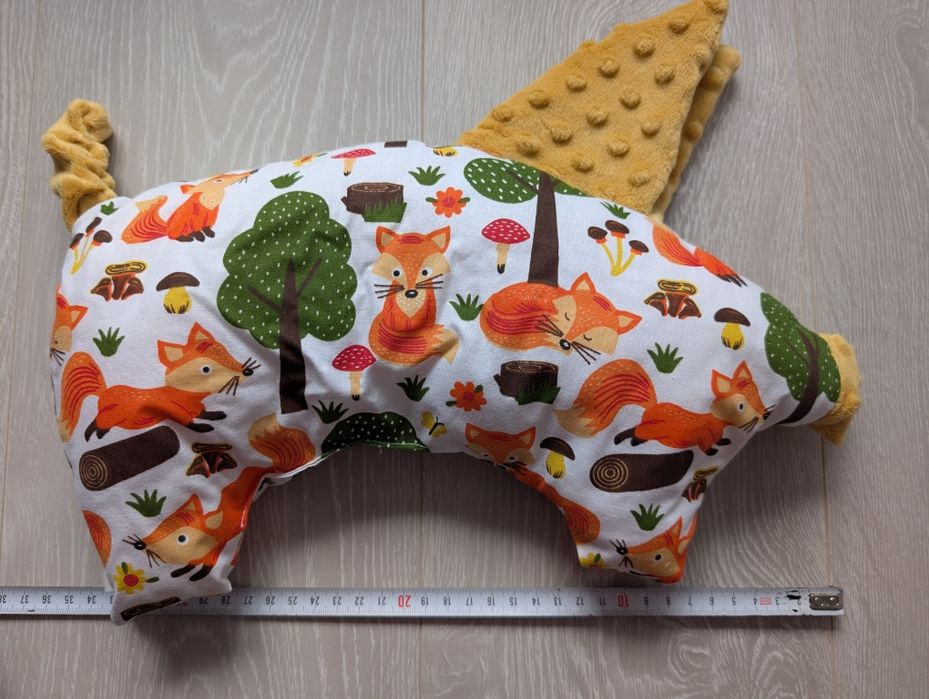 Nowa przytulanka / mini poduszka świnka żółte uszka!