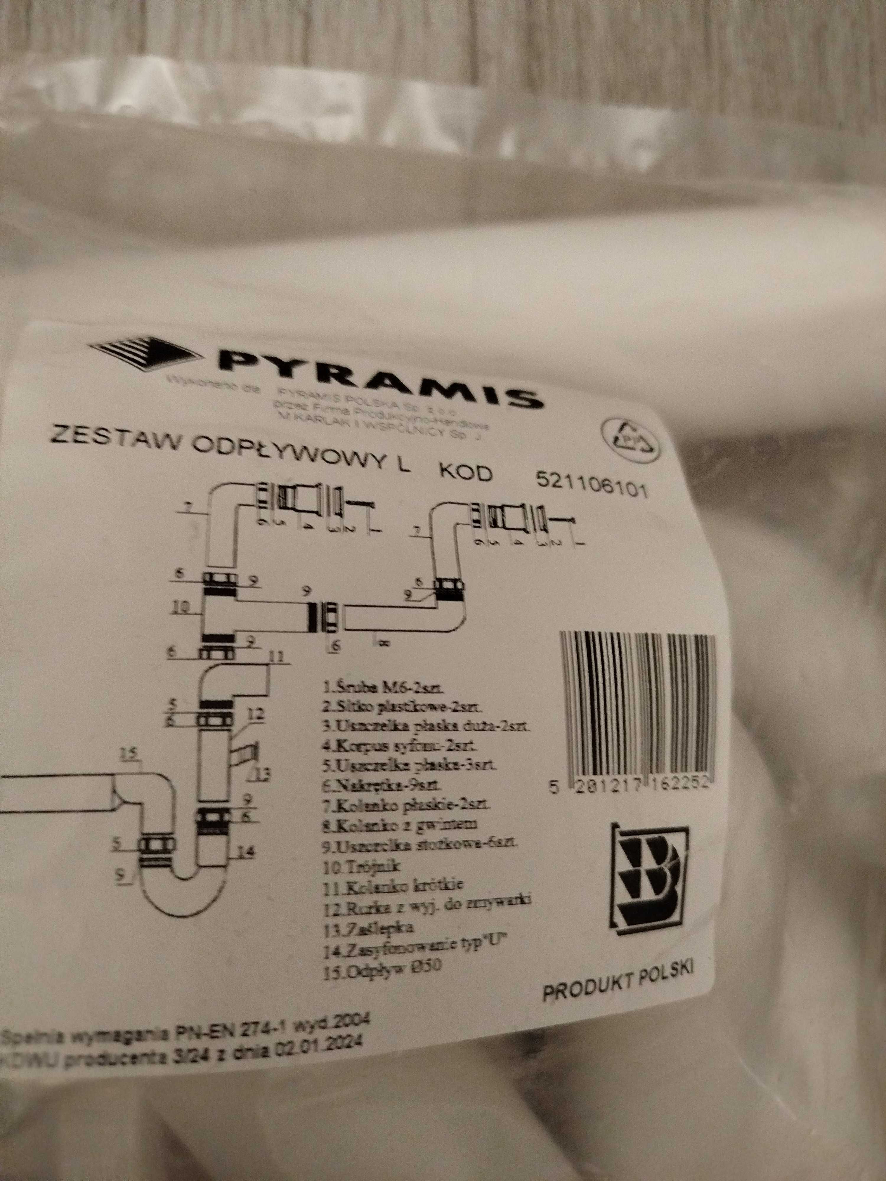 Zestaw odpływowy L