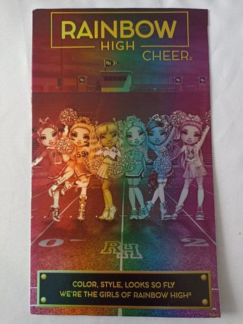 Rainbow high cheer tył pudełka