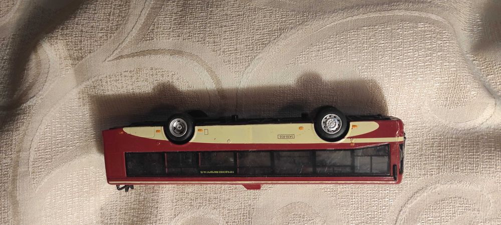 Машинка металлическая тролейбус автобус городской маршрут №16 5430