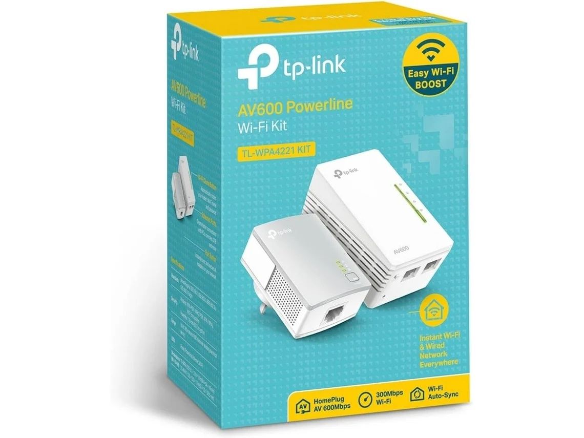 Powerline TP-LINK TL-WPA4221 Kit (AV600 - N300)