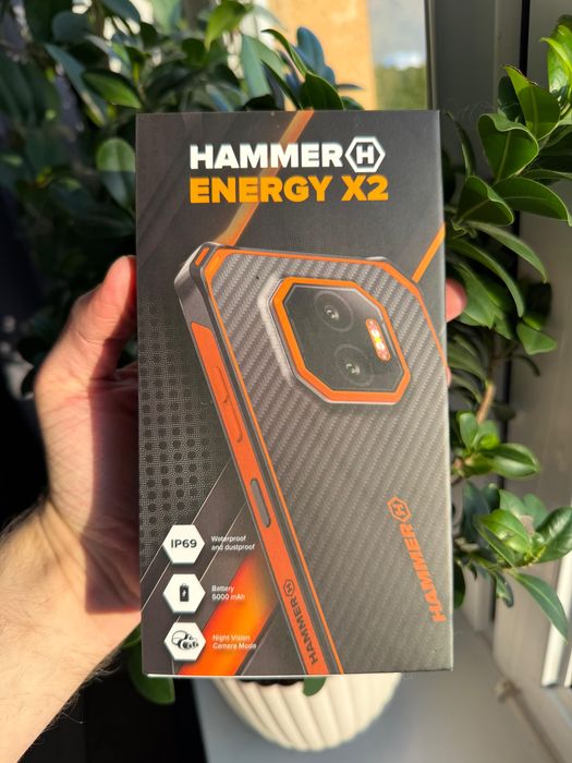 Telefon myPhone Hammer Energy X2 6/128GB czarny TOMI-TECH