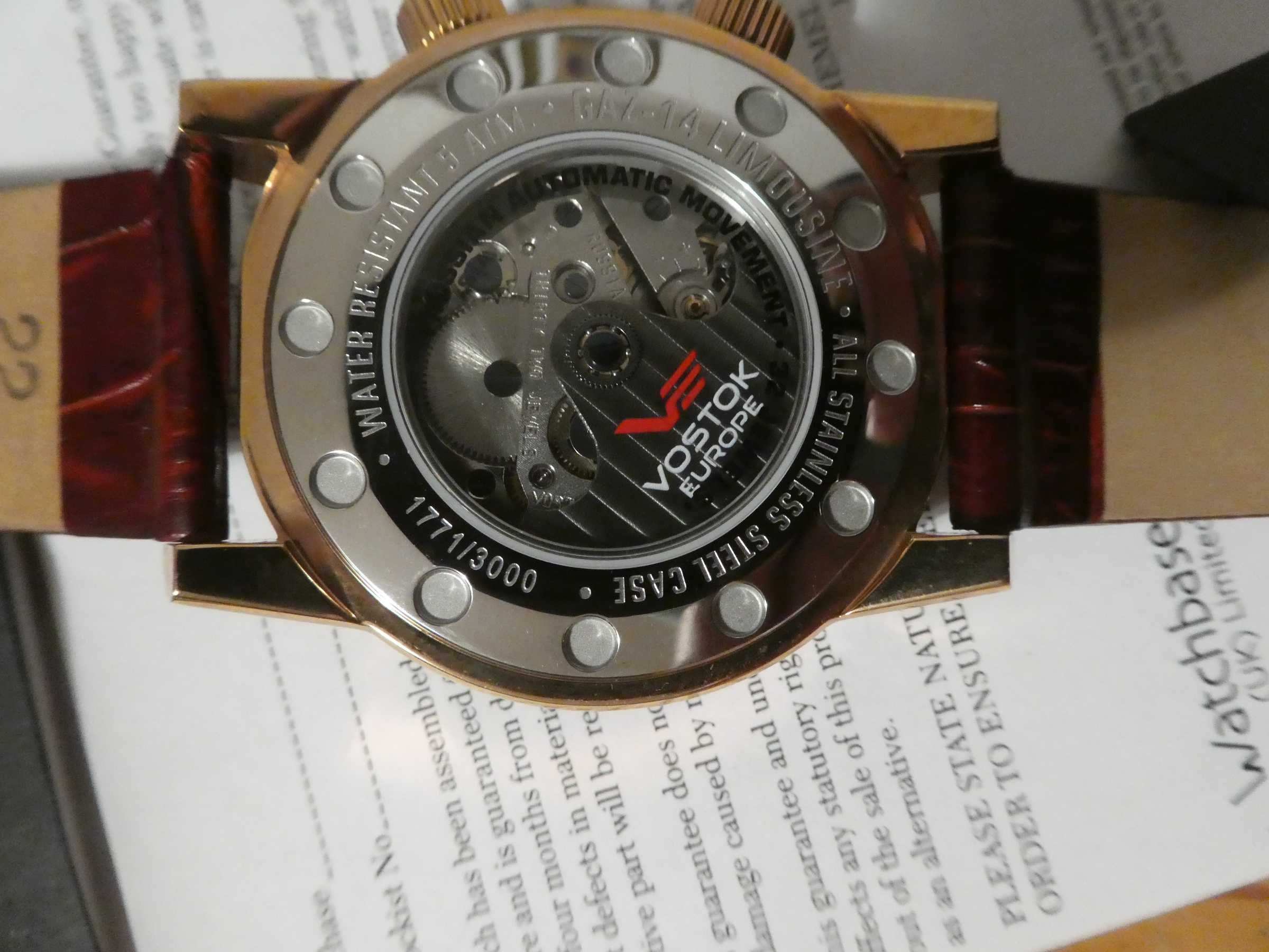 zegarek męski VOSTOK EUROPE