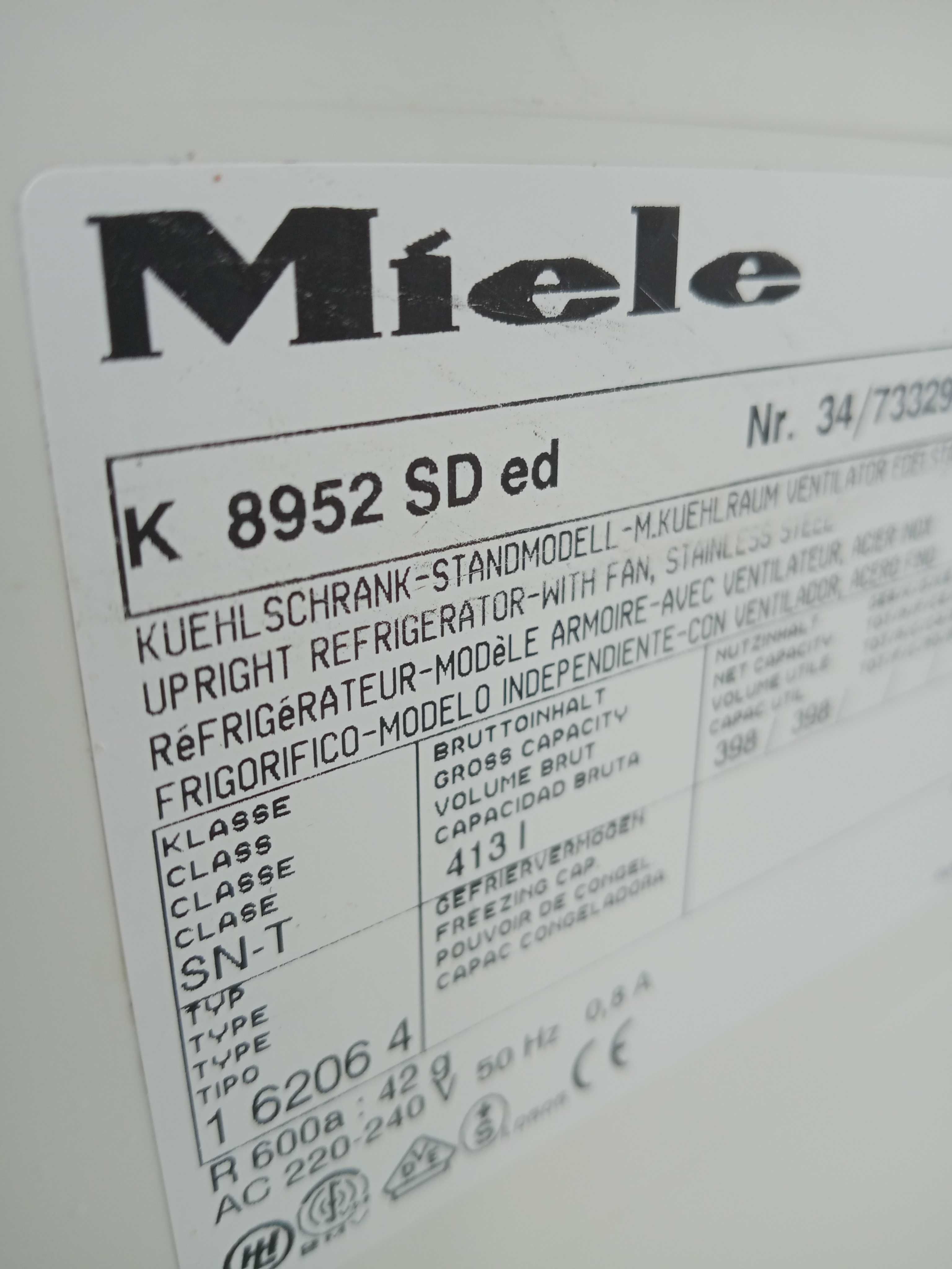 Chłodziarka Miele K 8952 SD