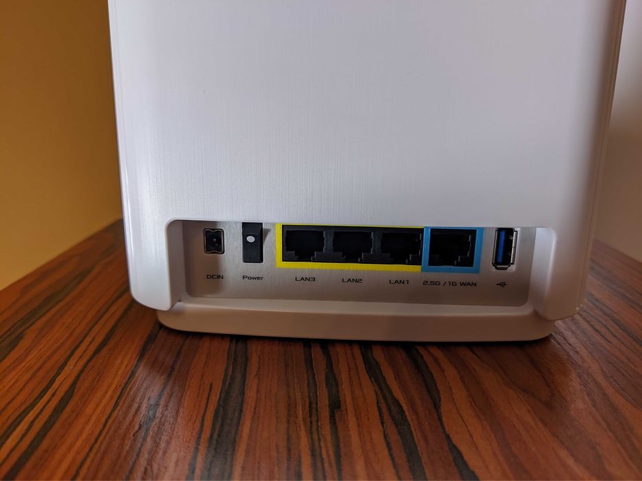 ASUS ZenWiFi AX XT8 (1-PAK), AX6600, WiFi6, AiMESH, 2.5GbE, Gw, FV23