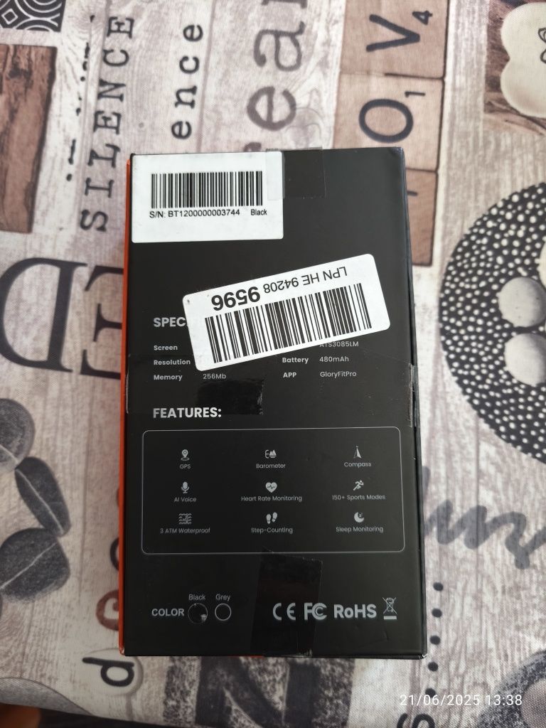 Smartwatch Oukitel BT 12