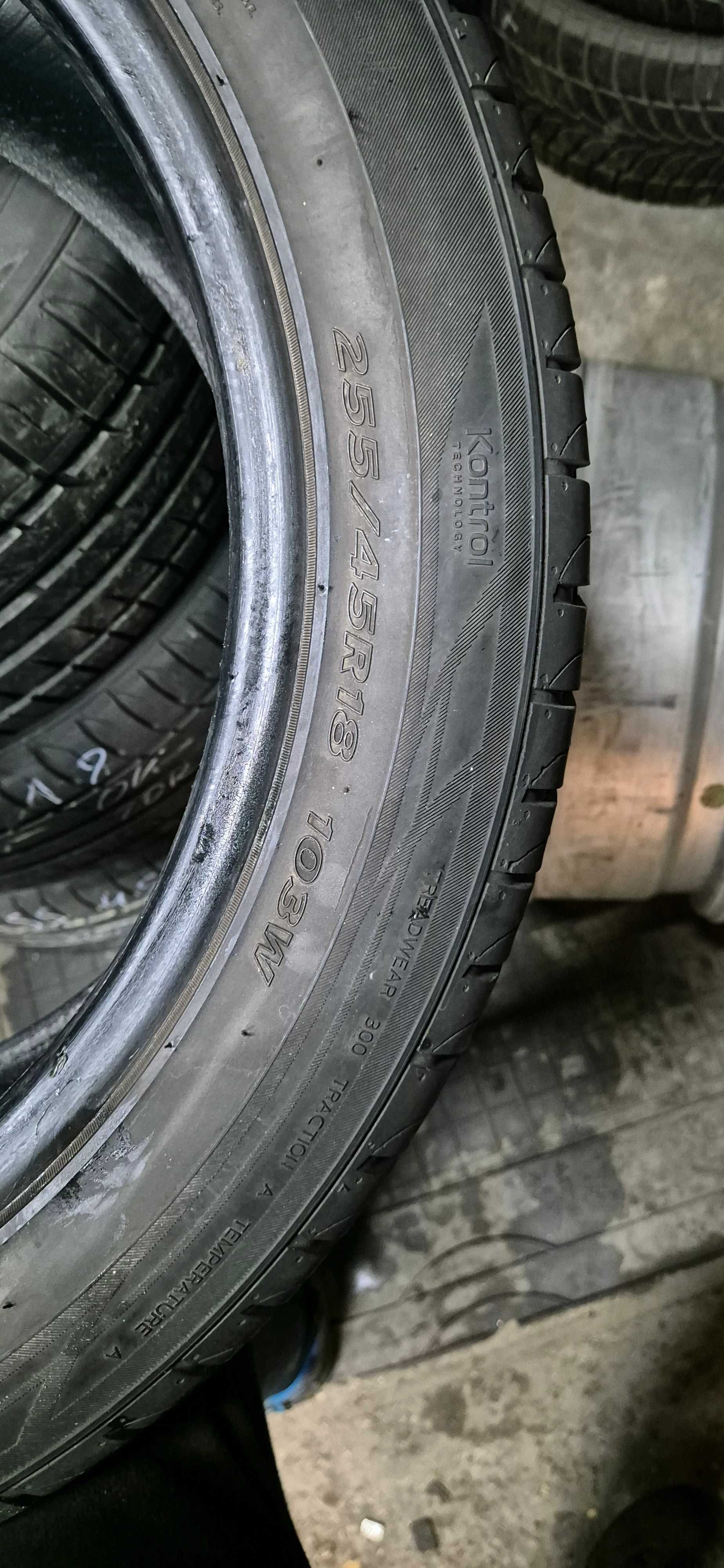 4szt opony letnie Hankook _ 255/45/18