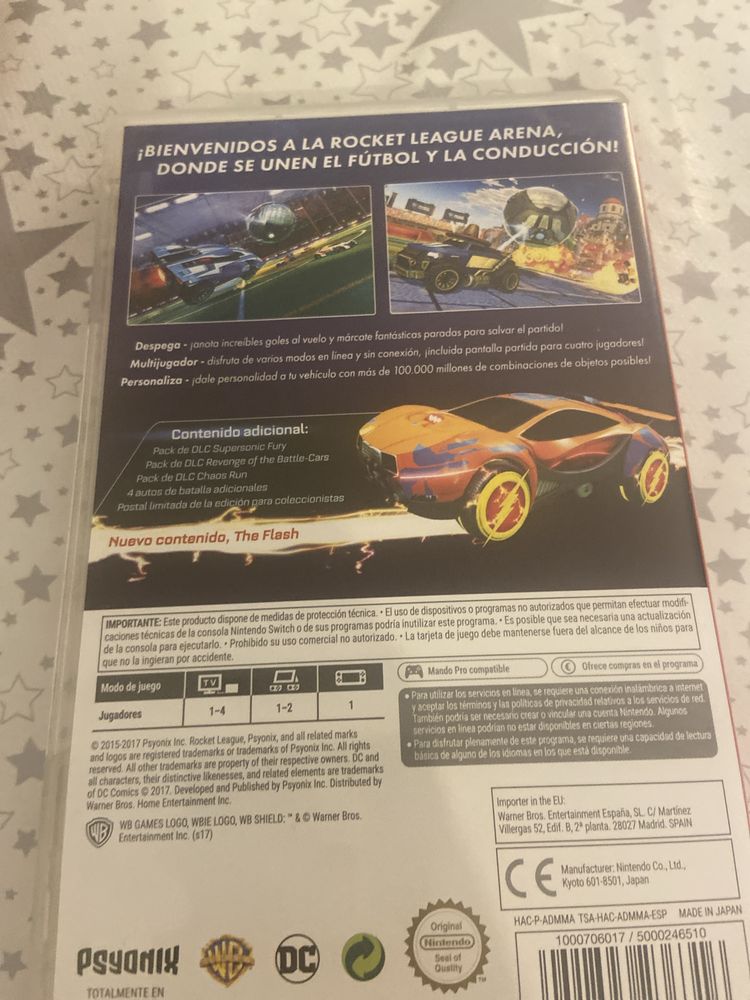 Jogo Rocket League para Nintendo Switch em perfeitas condições