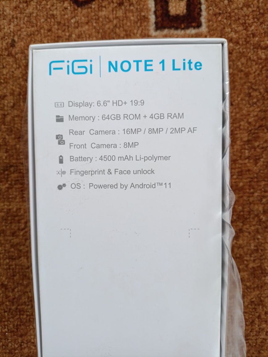 Продам смартфон FIGI Note 1Lite