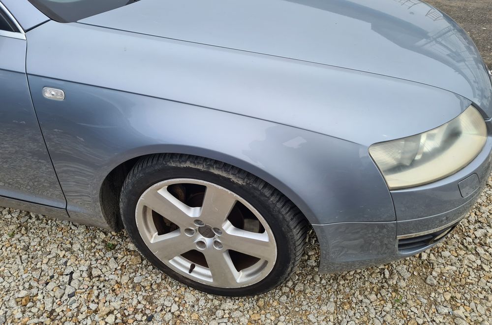 Kompletny ZDERZAK Xenon ksenon +grill Audi A6 C6 LY7J 2005rok