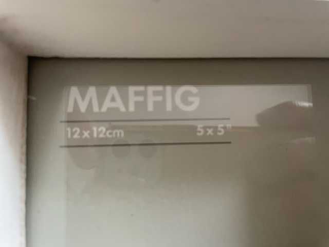 Moldura de madeira Maffig IKEA - quadrada