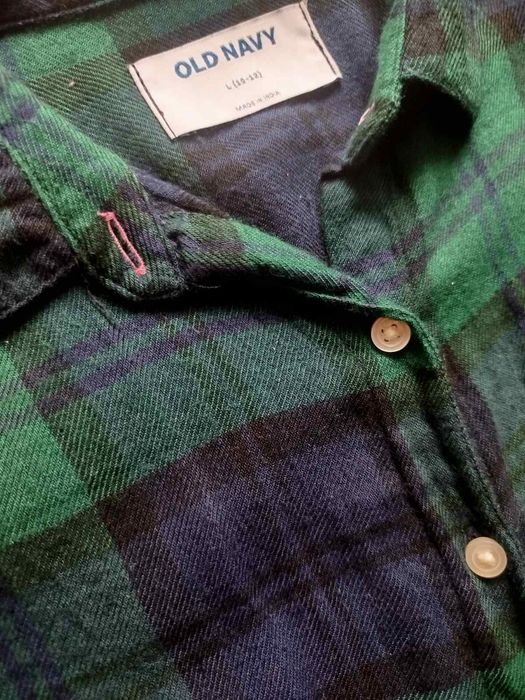 Сукня сорочка в клітинку OLDNAVY розмір 10-12