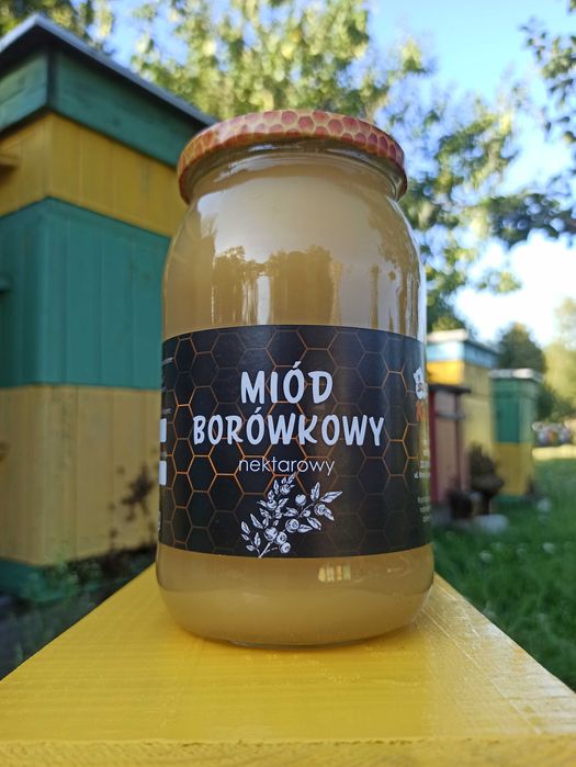 Miód Borówkowy Pasieka Kubuś