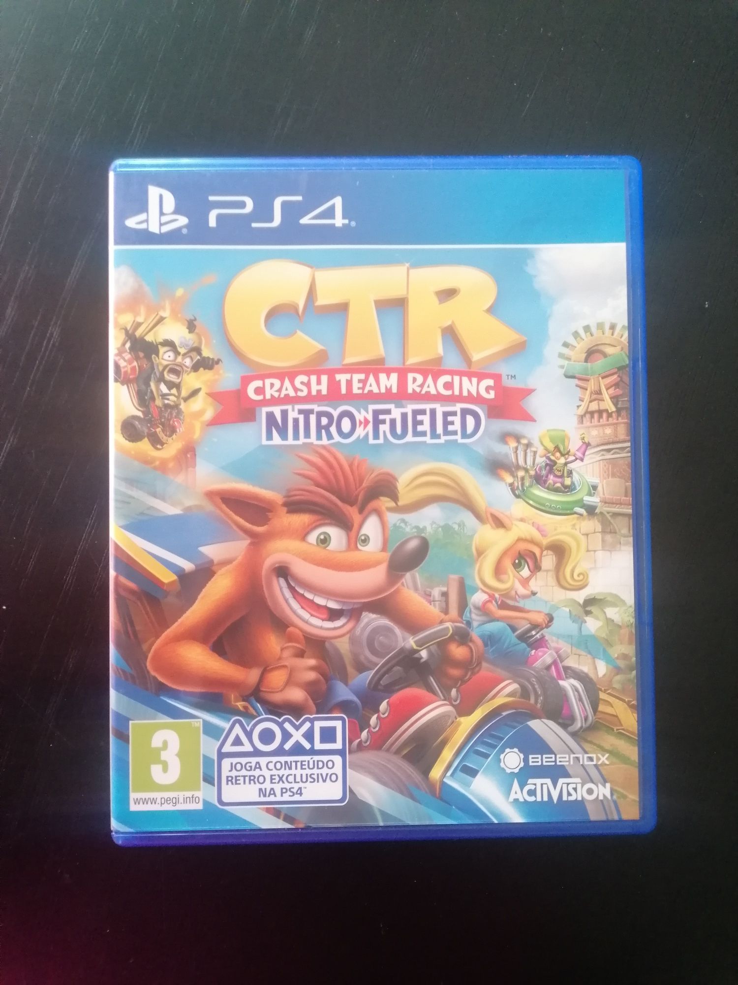 Jogo Crash Team Racing Nitro-Fueled - Jogo PS4