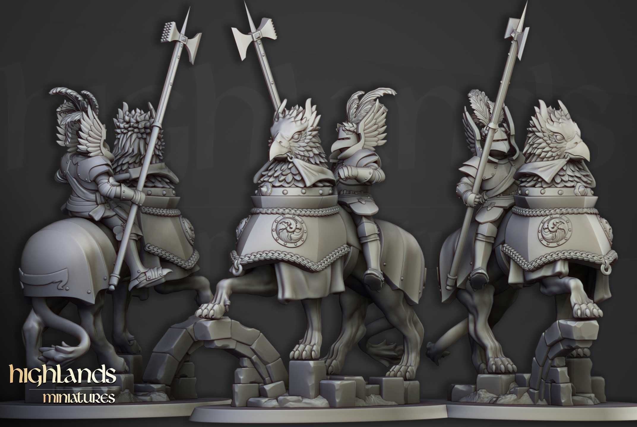 Knights of the Rising Sun - WFB ToW AoS - Highlands x3