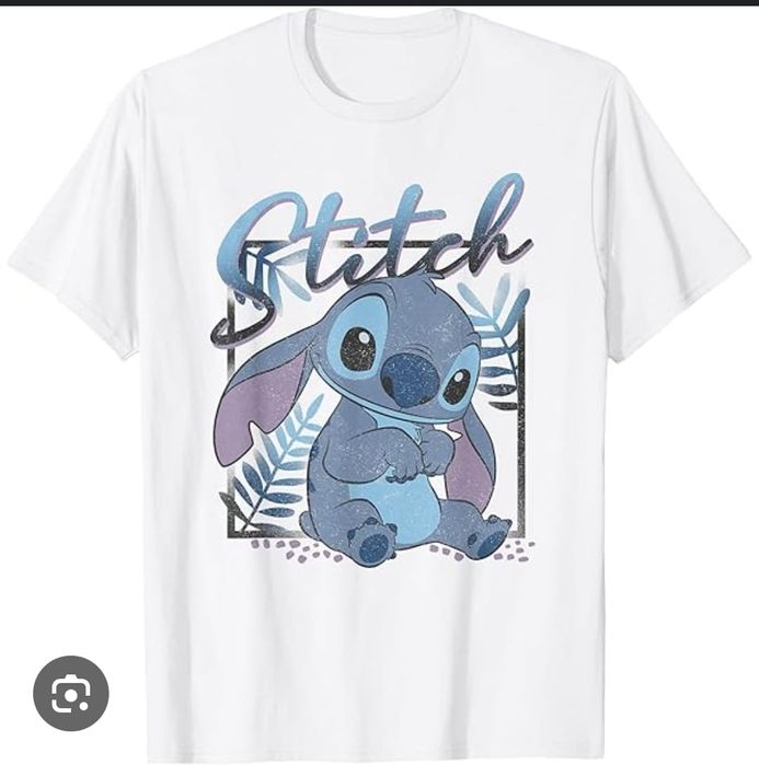 2XL STICH Disney orginalna męska koszulka t-shirt nowa bawełna 100 %