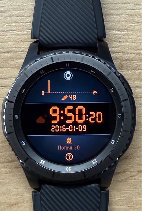Годинник з характером Samsung Gear S3 Frontier