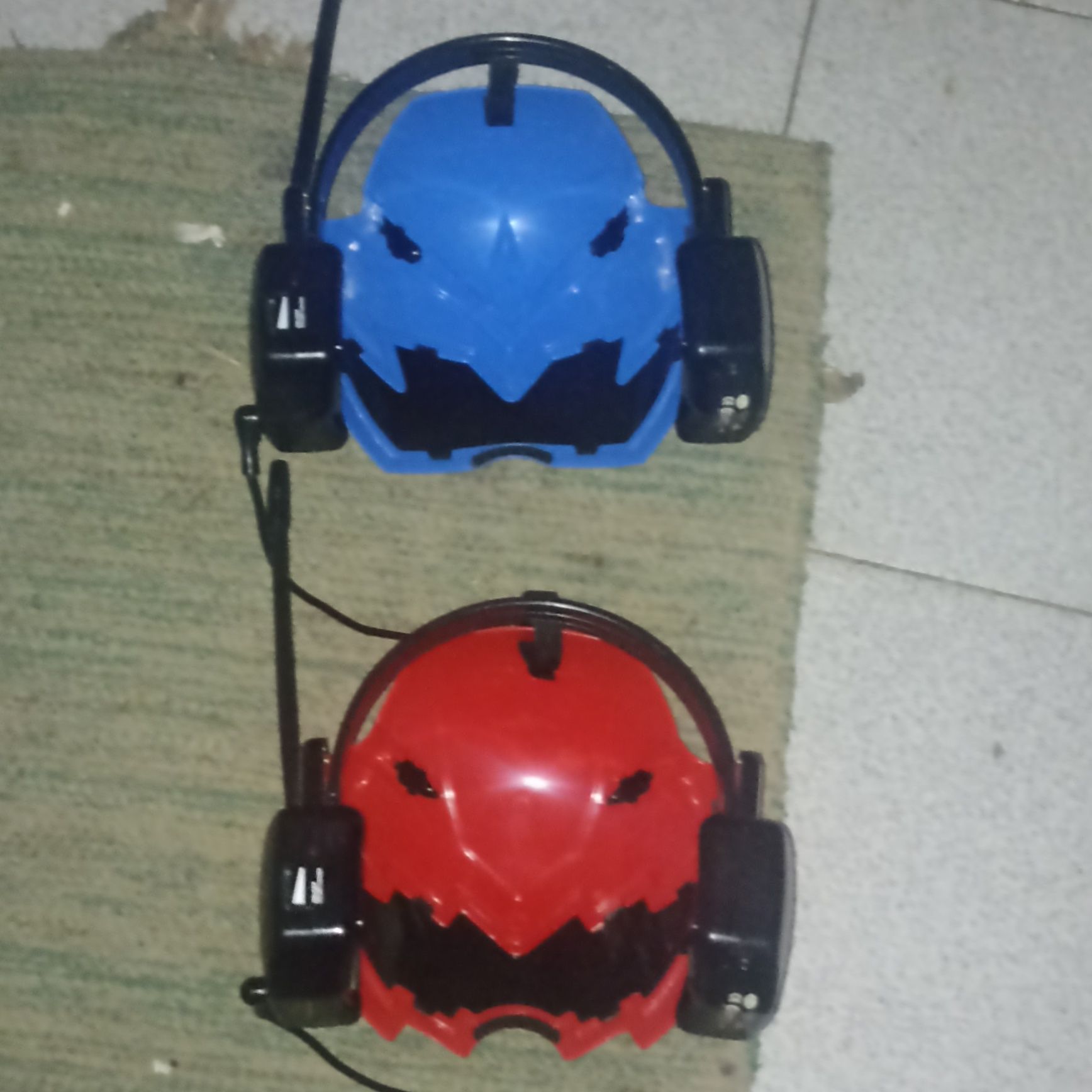 Power Ranger Super Mega Force Walkie Talkie mask bem funcional