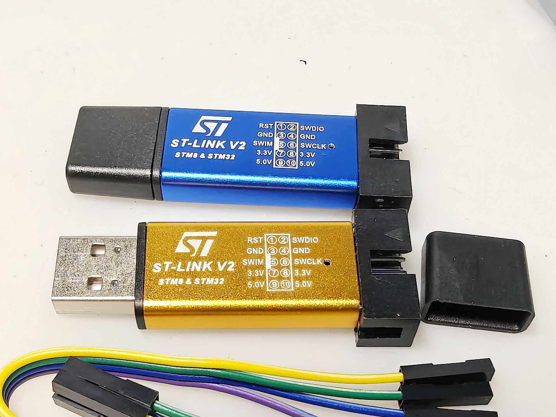ST LINK V2 USB программатор отладчик для микроконтроллеров.