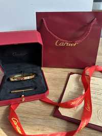 Cartier браслет love с брендовой упаковкой