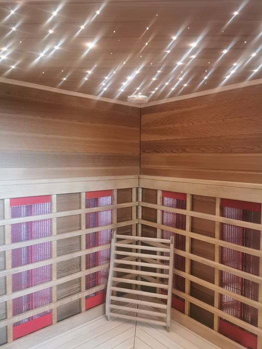 Okazja rodzinna sauna sucha na podczerwień typu infrared XL