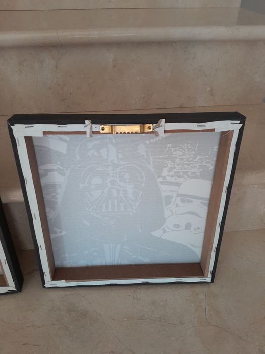 Conjunto Quadros / Telas Star Wars