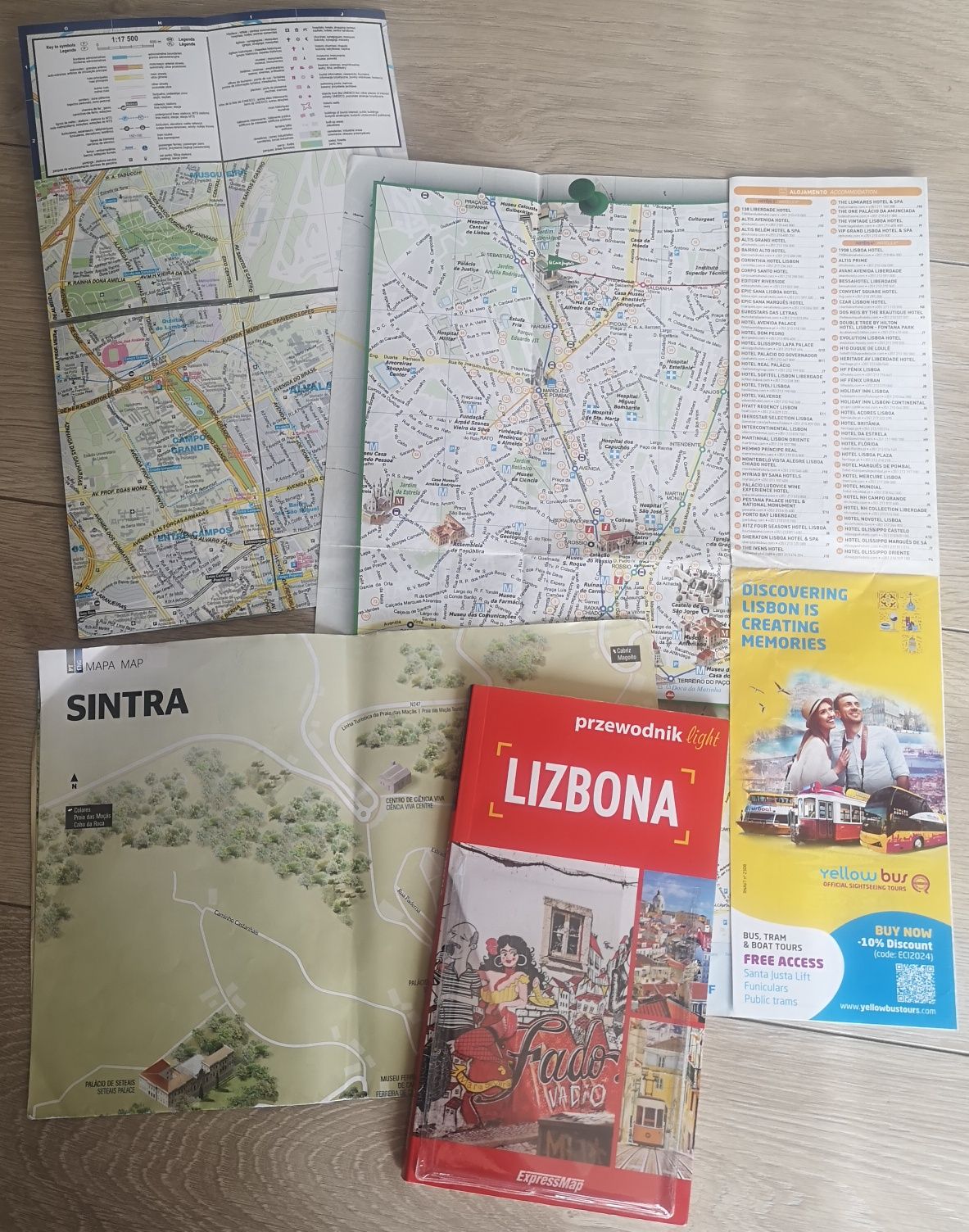 Przewodnik Mapa Lizbona Przewodnik z mapą Lizbony GRATIS mapa Sintra