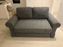 Sofa cama Ikea de dois lugares cinzento